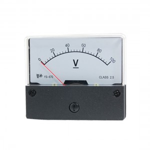 Class 2.5 Accuracy DC 0-100V Analog Voltage Panel Meter