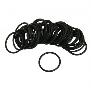 50 Pcs Nitrile Rubber O Ring NBR Oil Seal Gaskets 27mm x 2mm