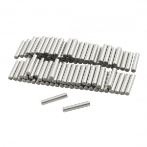 100 Pcs Stainless Steel 2.75mm x 15.8mm Dowel Pins Fasten Elements