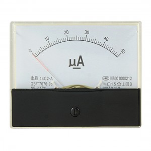 DC 0-50uA Scale Range Current Panel Meter Amperemeter