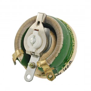 Ceramic Disk Adjustable Resistor Rheostat 100 ohm 50W