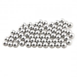 80 Pcs Bicycle Casters Bearing Carbon Steel Balls 5mm 1/5"