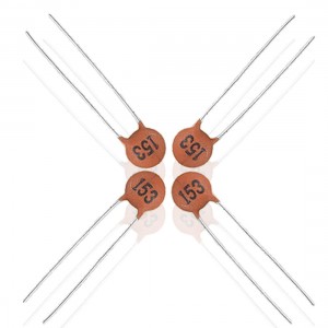 100 x 15nF 2 Pin Terminals DIP Ceramic Disc Capacitors