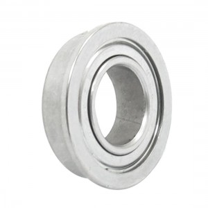 F689 Radial Shielded 17mm x 9mm x 5mm Deep Groove Flange Ball Bearing