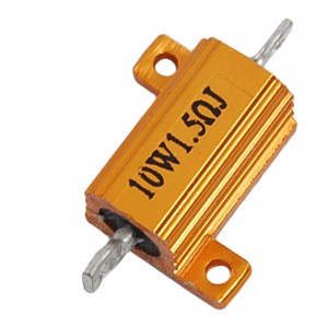 10W Power 5% 1.5 Ohm Resistance Value Aluminum Resistor