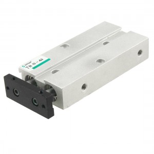 Dual Action 10mm Bore 40mm Stroke Double Rod Pneumatic Air Cylinder