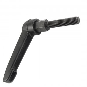 Machinery 35 x 6mm Thread Metal Adjustable Handle Blk