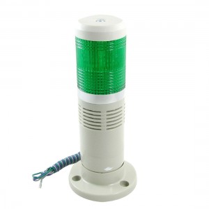 24V Industrial Green Signal Tower Light LED Warning Lamp with Buzzer Bcptw
