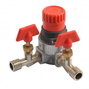 1/2" Male Dual Threaded Pressure Valve for Air Compressor