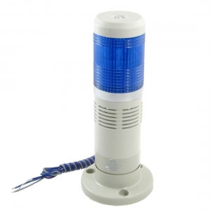 24V AC/DC Safety Blue Signal Industrial Tower Light with Buzzer