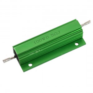 Aluminum Shell 100W Watt 0.5 Ohm Chassis Mounted Wirewound Resistor