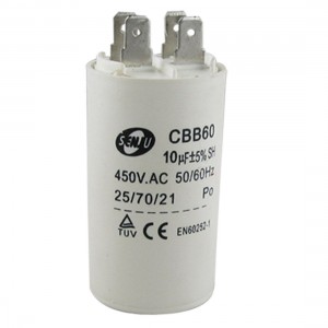 Washing Machine 10uF AC 450V CBB60 Motor Run Capacitor Aciil