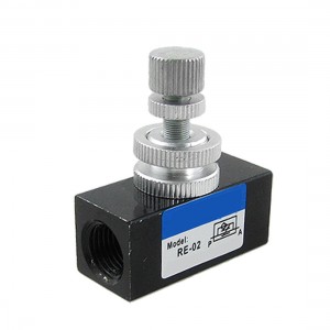 Pneumatic Air Regulator Flow Speed Control Valve 9/16"