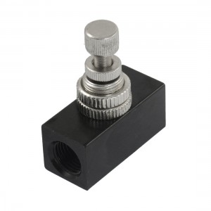 RE-02 G 1/4" Pipe Restrictive Speed Flow Control Valve