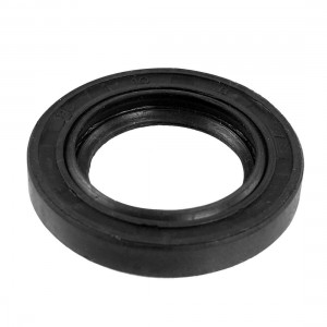 Black Nitrile Rubber Dual Lips Oil Shaft Seal TC 25mm x 40mm x 7mm