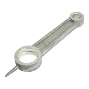 23mm x 12mm Bore Diameter Electric Hammer Connecting Link Rod 5.5" Length