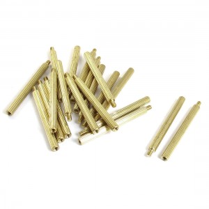 20 Pcs Male to Female Thread Brass Pillars Standoff Spacer M2x32mmx35mm