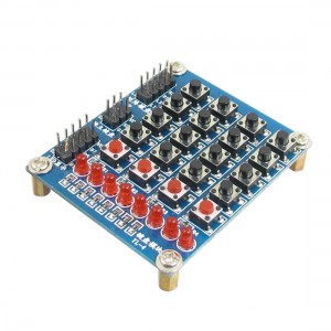 60mm x 50mm 26 Pin 20 Button Matrix Keypad Module for MCU