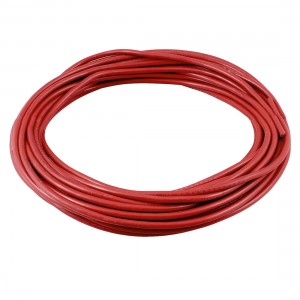 Red PVC Coated 6mm2 Copper Conductor Flexible Electric Wire 10M 32.8FT