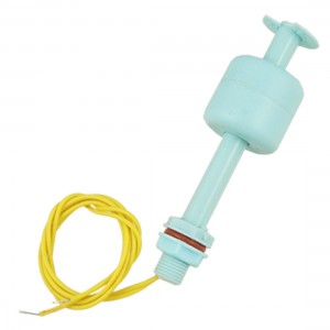 Tank Pool Liquid Water Level Sensor Vertical Float Switch Blue
