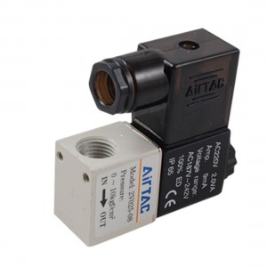 AC 220V 2 0VA 2 Position 2 Way Direct Operation Solenoid Valve