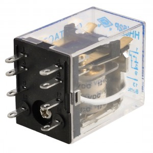 HH52P DC 12V Coil 8 Pins Power Realy DPDT 5A 240V AC / 28V DC