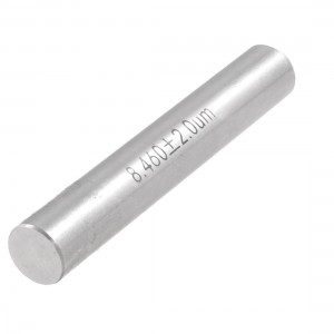 Hole Measuring 8.46mm x 50mm Pin Gage Gauge w Plastic Cylindrical Box