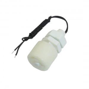 White 25mm x 30mm Water Level Sensor Vertical Liquid Float Switch Controller