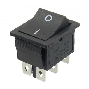 AC 250V/15A 125V/20A 6 PinS Double Pole Double Throw Rocker Switch