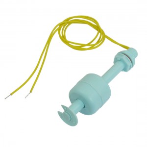 Tank Aquarium Vertical Water Level Sensor Floating Switch Control Blue 89mm