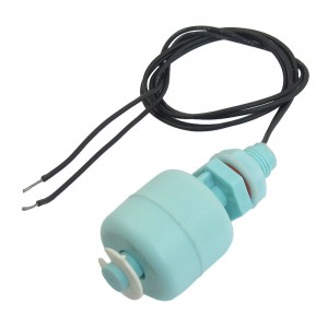 Tank Aquarium Vertical Water Level Sensor Floating Switch Control Blue 55mm