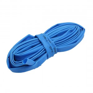 Ratio 2:1 Blue Polyolefin 4mm Dia Heat Shrink Shrinkable Tube 3 Meter