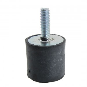 6 x 12mm Male Thread Rubber Vibration Isolator Mount