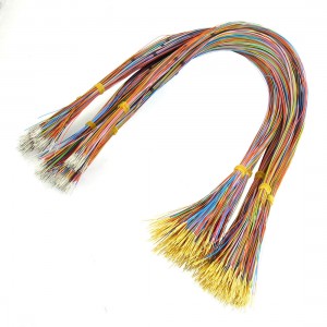 0.5MMx500MM 0.02"x20" Tin Plated Copper Wire Wrapping 30AWG Cable 1000 Pcs