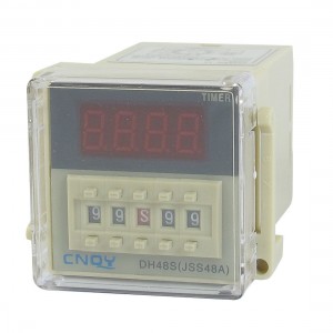 DH48S-11 LCD Display Time Timer Delay Relay 11-Pin DPDT 0.01S-9999H AC/DC36V