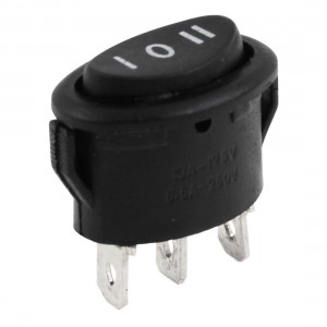 AC 250V/6.5A 125V/13A AC Single Pole Double Throw SPDT Rocker Switch