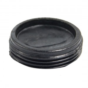 10 Pcs Black Threaded 20mm Dia Carbon Brush Holder Cap