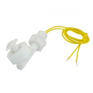 Fish Tank Pool Liquid Water Level Sensor Right Angle Floating Switch White