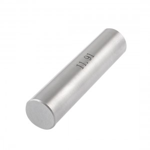 50mm Long 11.91mm Diameter Tungsten Carbide Cylinder Pin Gage Gauge