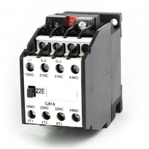 CJX1-9 AC Contactor 380V 50Hz Coil 9A 3-Phase 3-Pole 2NO + 2NC