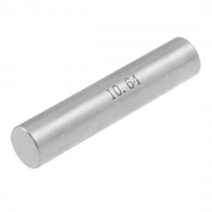 Hole Measuring 10.64mm x 50mm Pin Gage Gauge w Plastic Cylindrical Box