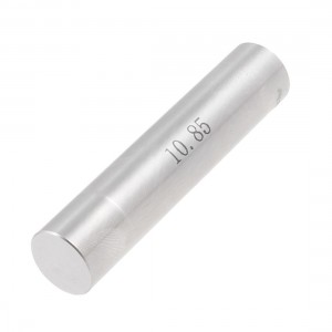 Hole Measuring 10.85mm x 50mm Pin Gage Gauge w Plastic Cylindrical Box