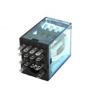 HH54P AC 12V Coil 4PDT 4NO 4NC 14 Pin General Purpose Power Relay