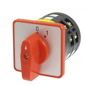 Ui380V Ith 5A 0-1 2 Positions Combinations Changeover Switch LW6-2