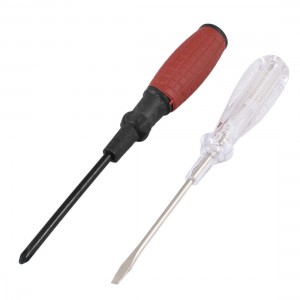 AC100-500V Voltage Tester Pen Electroprobe 2 in 1 Slotted Screwdriver