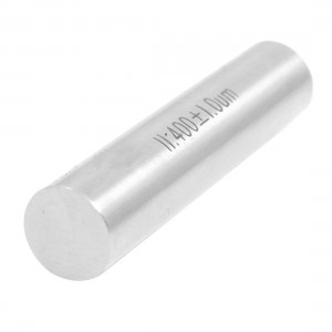 Tungsten Carbide 11.4mm Dia 50mm Length Plug Pin Gage Gauge w Clear Plastic Case