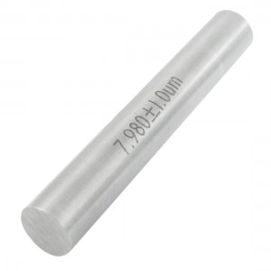 Hole Measuring 7.98mm Dia Pin Gage Gauge w Plastic Cylindrical Box