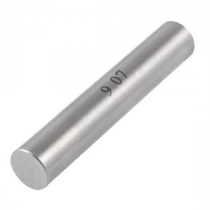 9.07mm x 50mm Tungsten Carbide Cylinder Pin Gage Gauge + Plastic Case