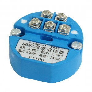 PT100 Temperature Sensor Transmitter 0-400C Output 0-5V DC