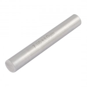 Industry 7.11mm Diameter 50mm Long Plug Pin Gage Gauge w Storage Box